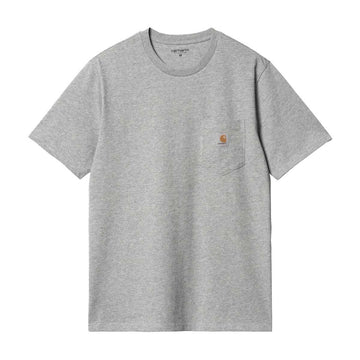Carhartt WIP Pocket Tee Grey Heather Front