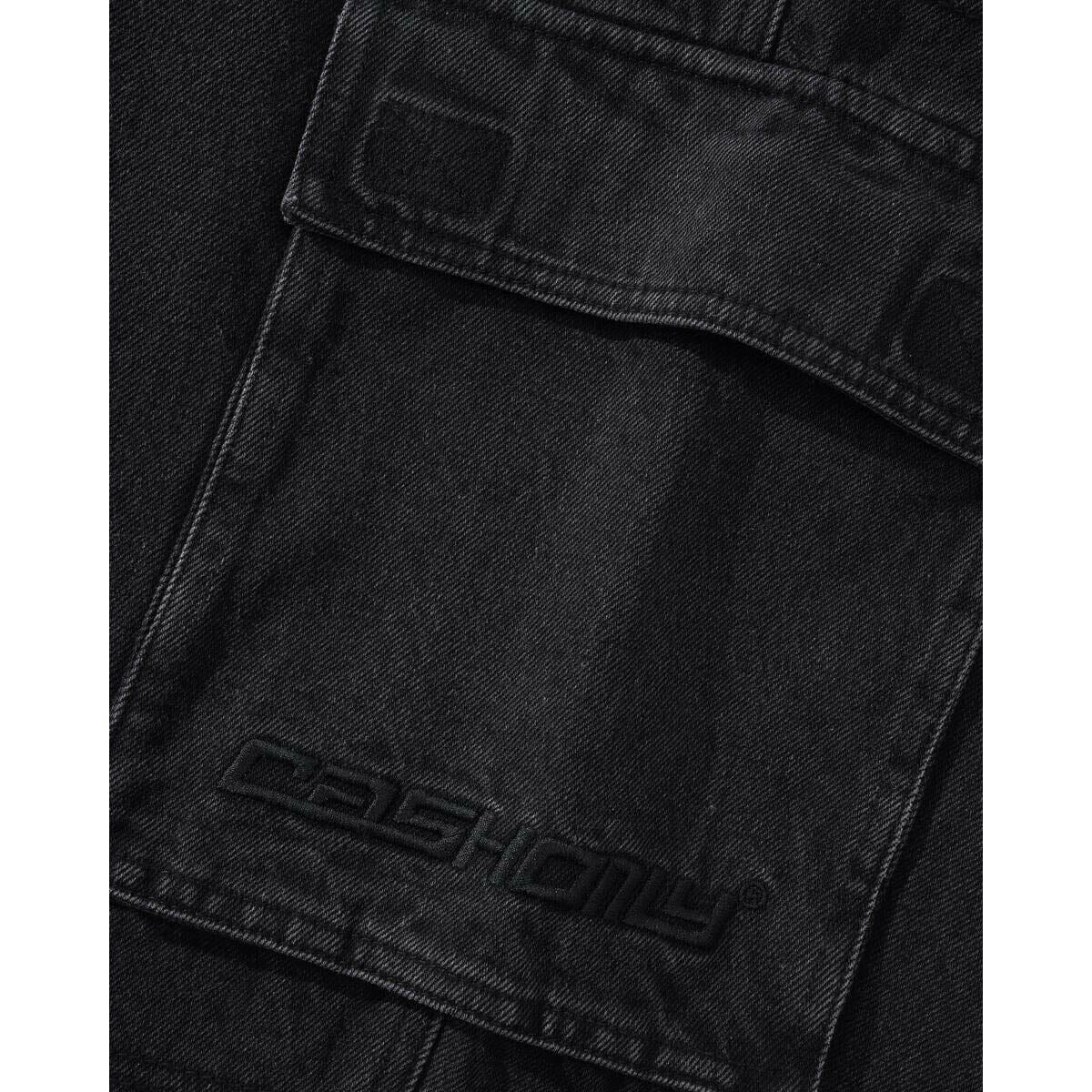 Cash Only - Aleka Cargo Jeans Black.