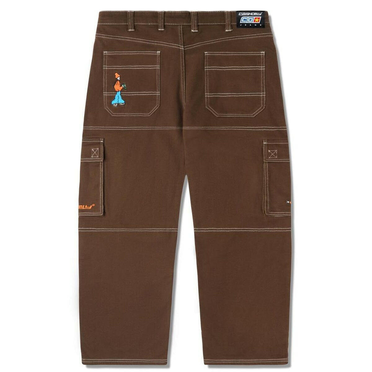 Cash Only - Aleka Cargo Jeans Brown.