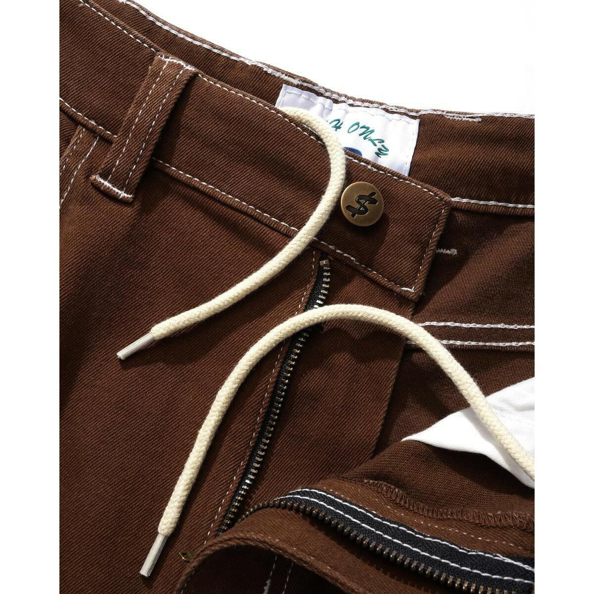 Cash Only - Aleka Cargo Jeans Brown.