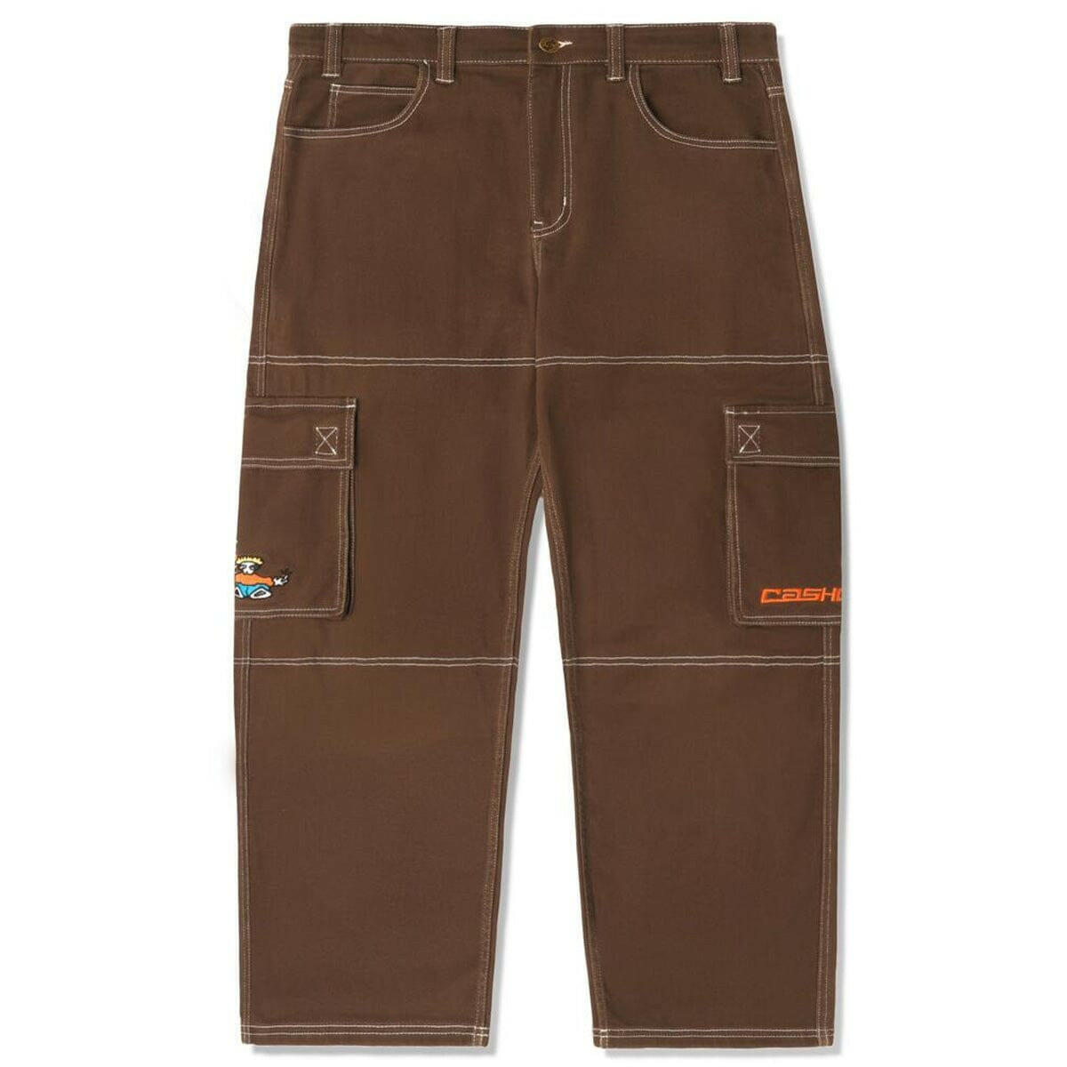 Cash Only - Aleka Cargo Jeans Brown.