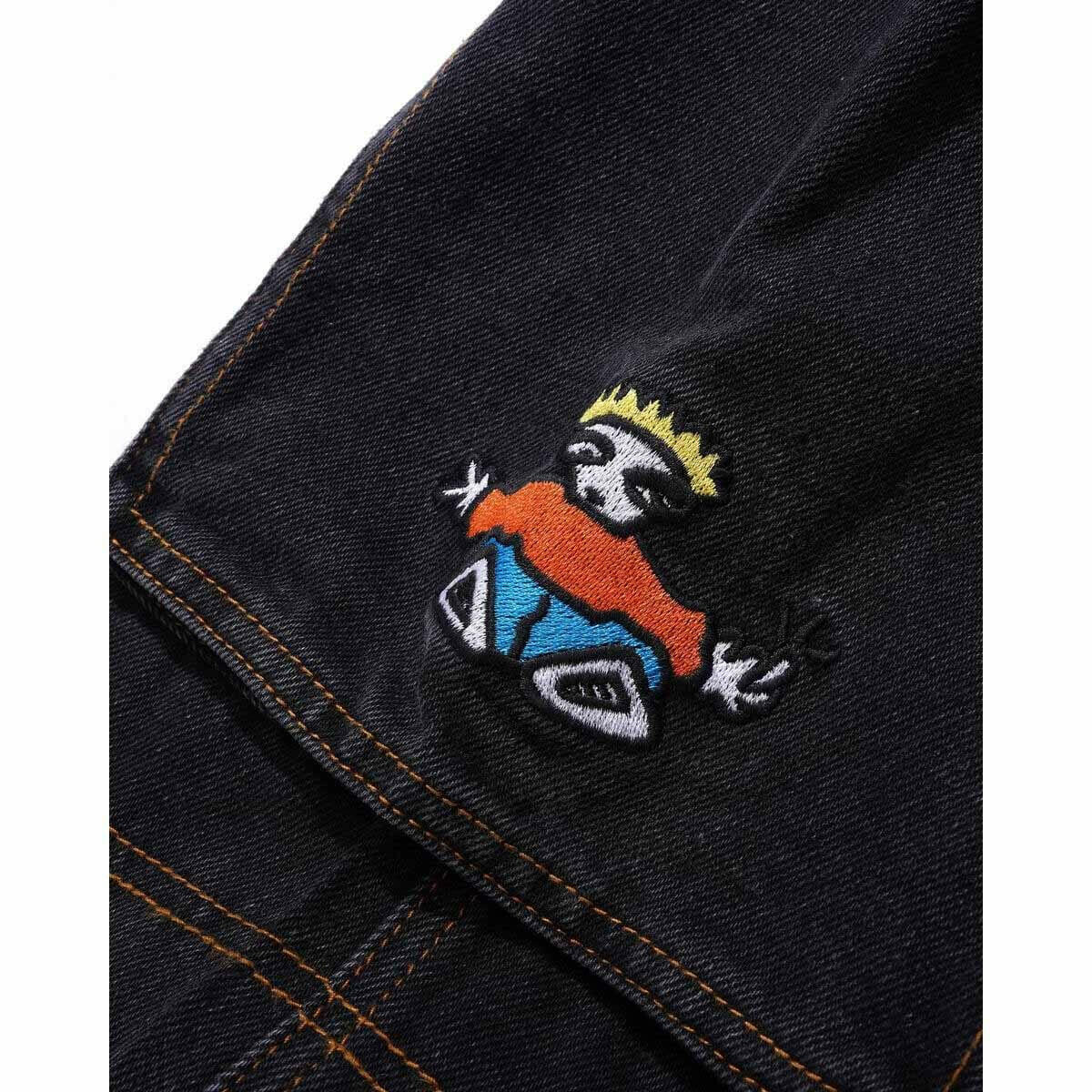 Cash Only - Aleka Cargo Jeans Faded Black.