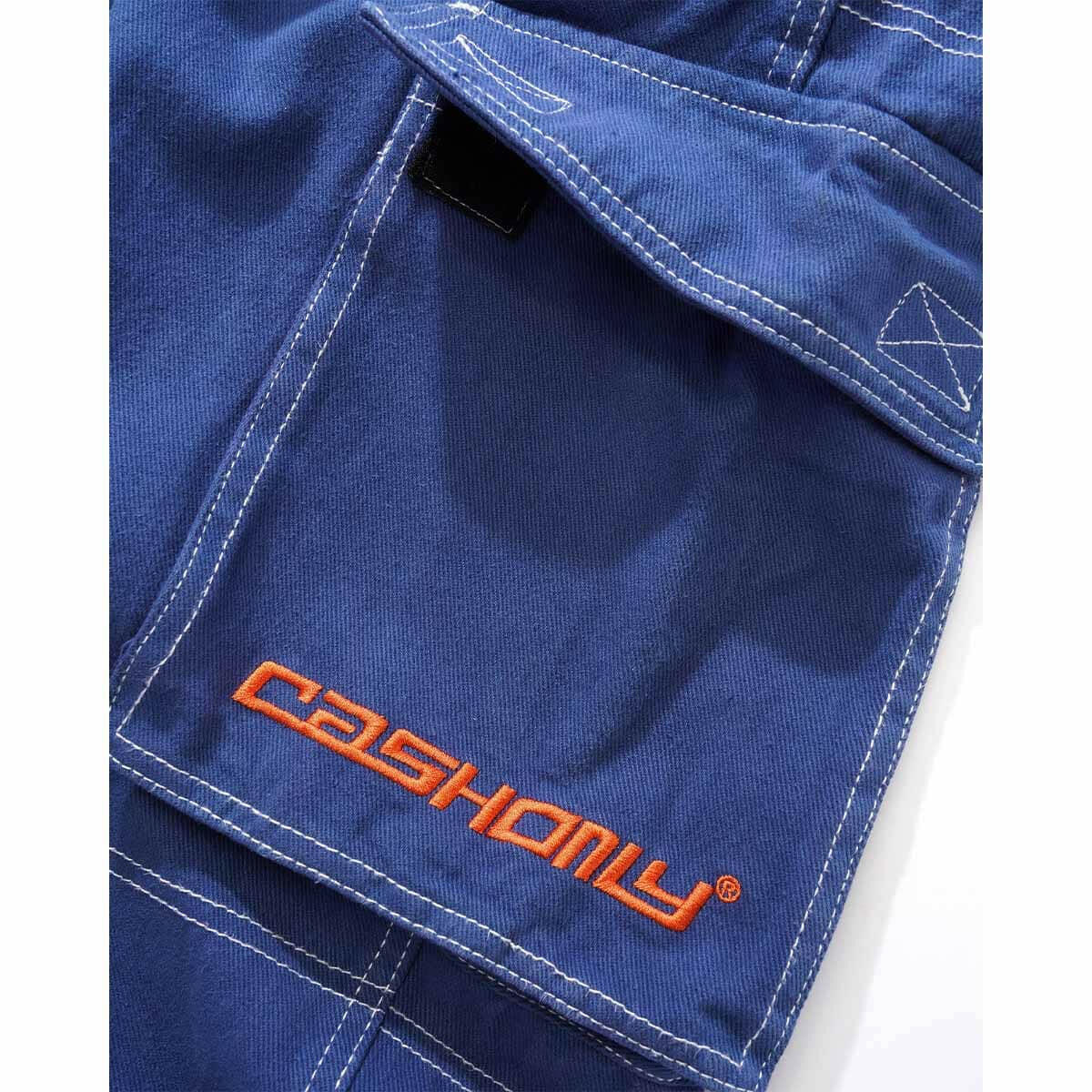 Cash Only - Aleka Cargo Jeans Washed Blue.