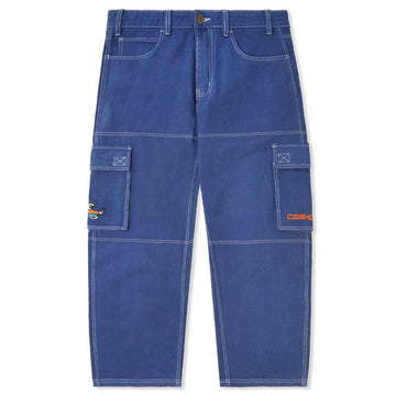 Cash Only - Aleka Cargo Jeans Washed Blue.