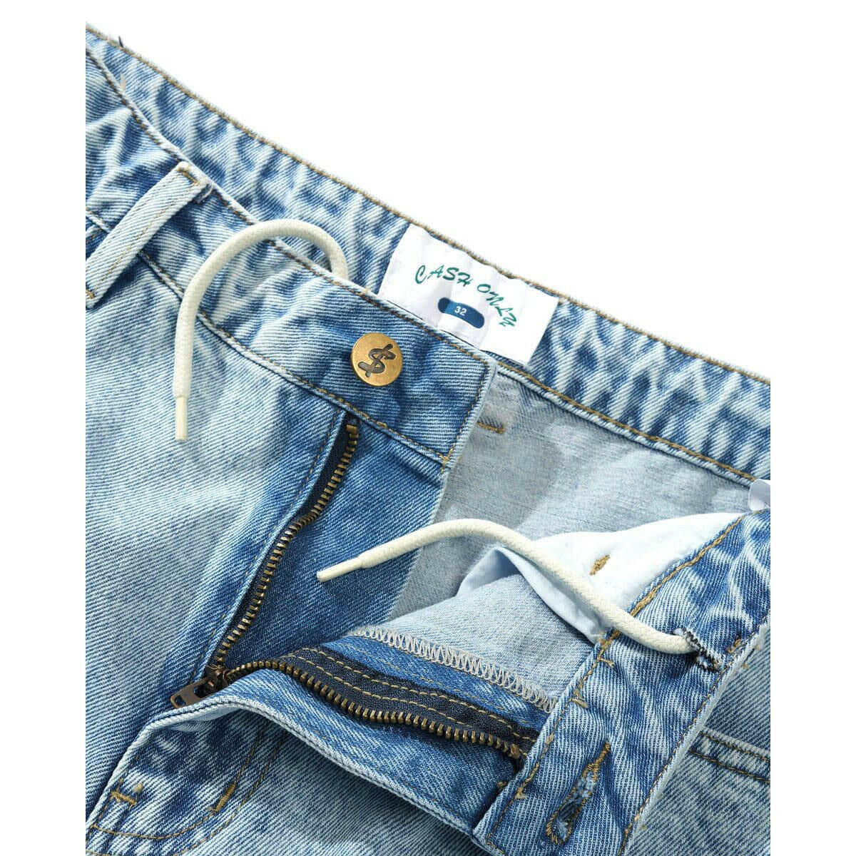Cash Only - Aleka Denim Jeans Light Indigo.
