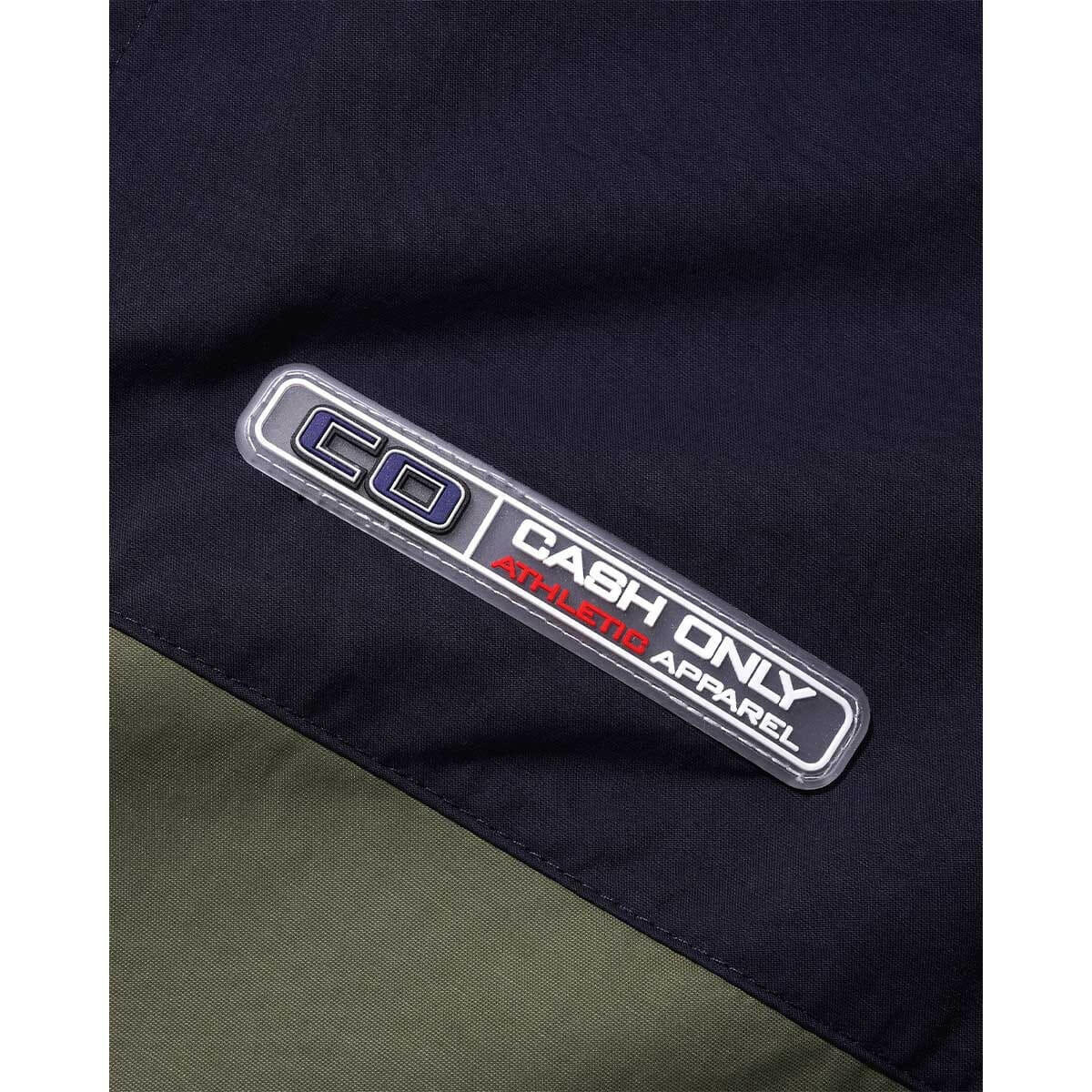 Cash Only - Athletic Anorak Jacket Army/Navy.