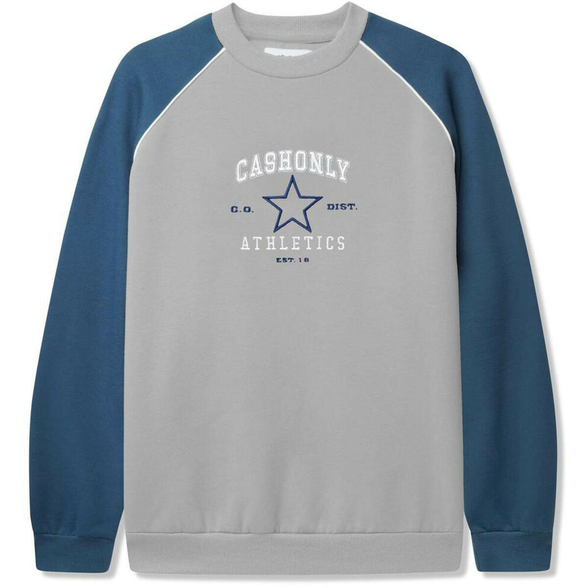 Cash Only Athletics Crew in Grey - Shop Online Now