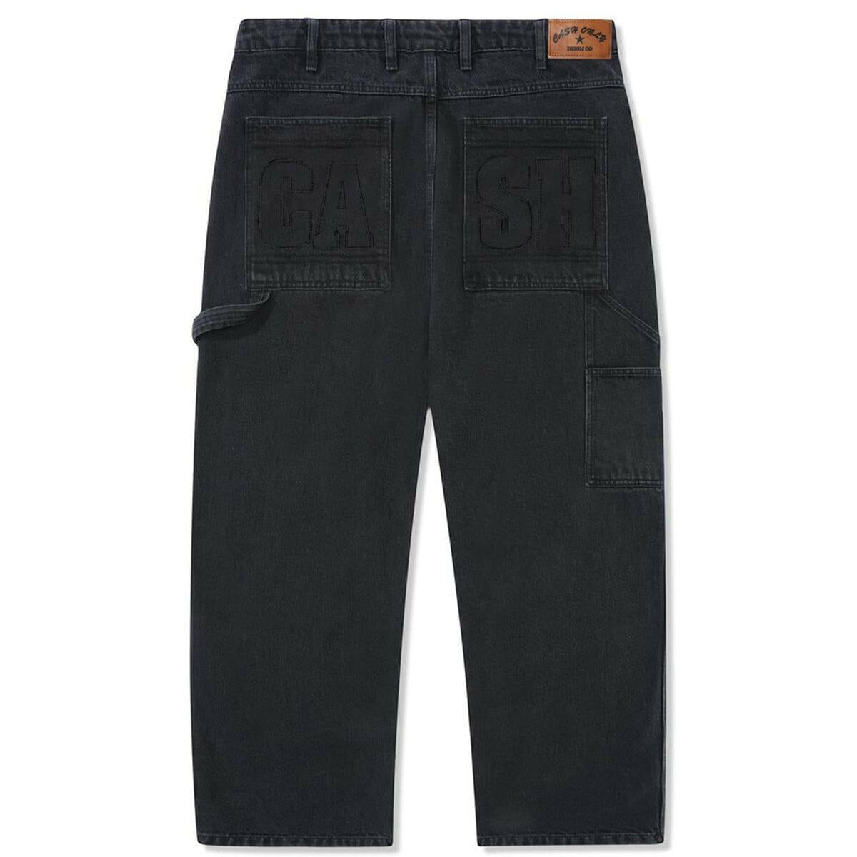 Cash Only - Blockout Denim Jeans Washed Black.