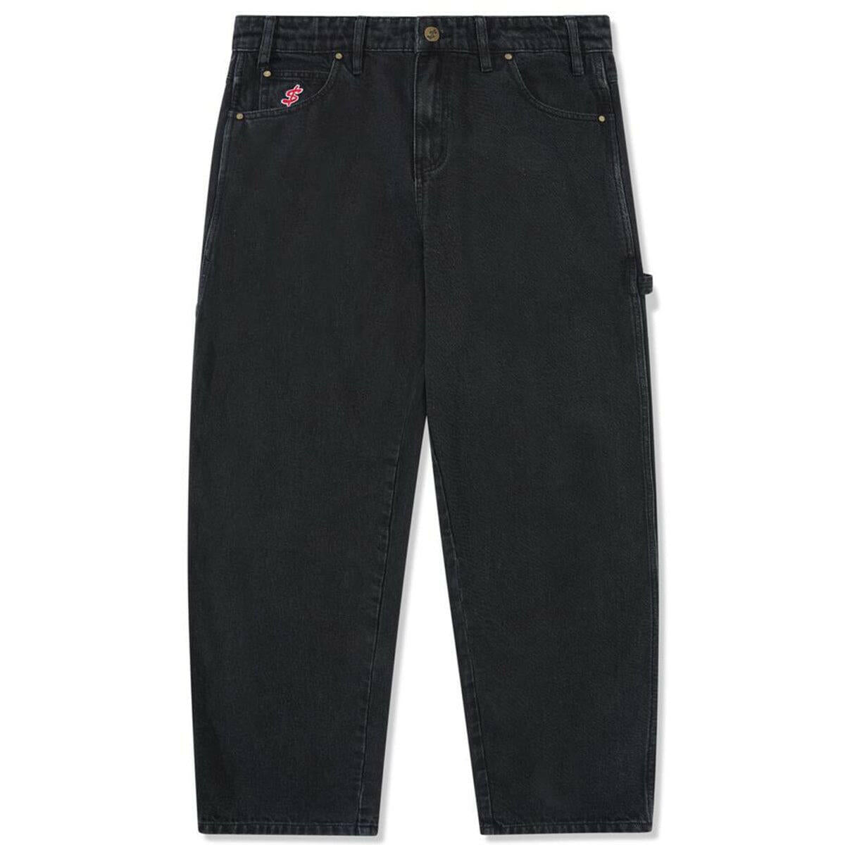 Cash Only - Blockout Denim Jeans Washed Black.