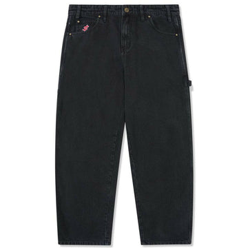 Cash Only - Blockout Denim Jeans Washed Black.