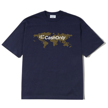 Cash Only Business Tee Navy