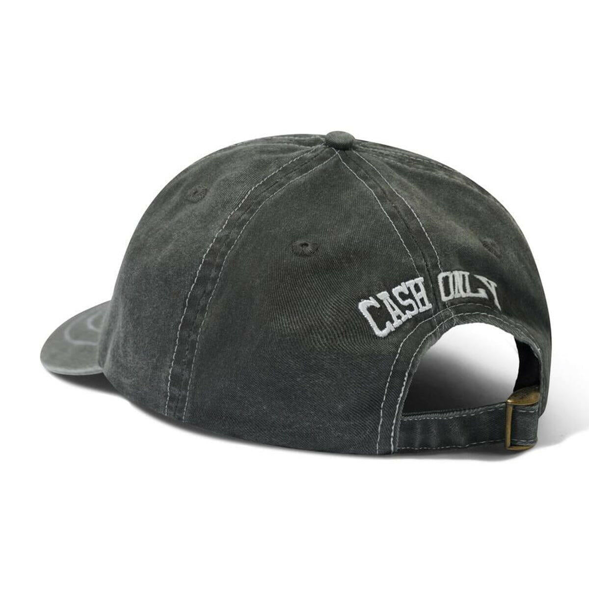 Cash Only - Campus 6 Panel Cap Black.