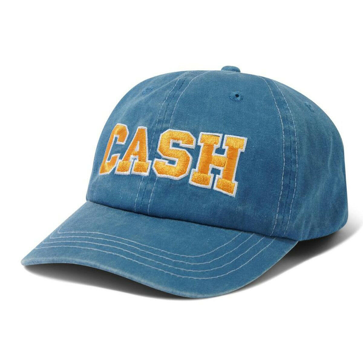 Cash Only - Campus 6 Panel Cap Marine.