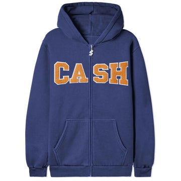 Cash Only - Campus Zip Hoodie Marine.