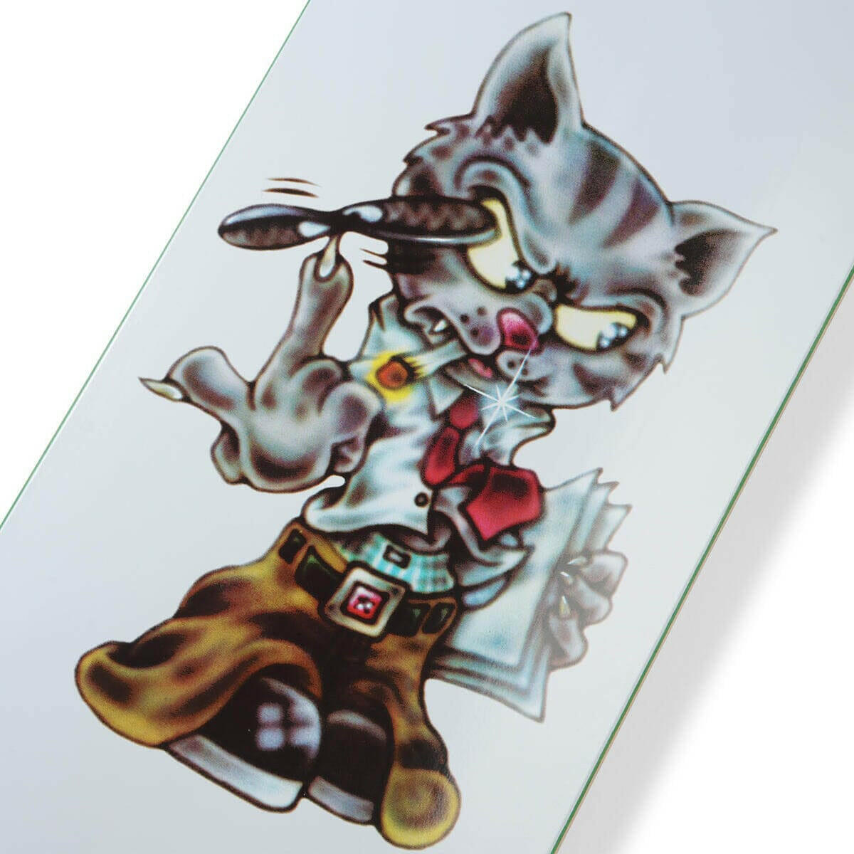 Cash Only - Cat 8.38 Skateboard Deck.