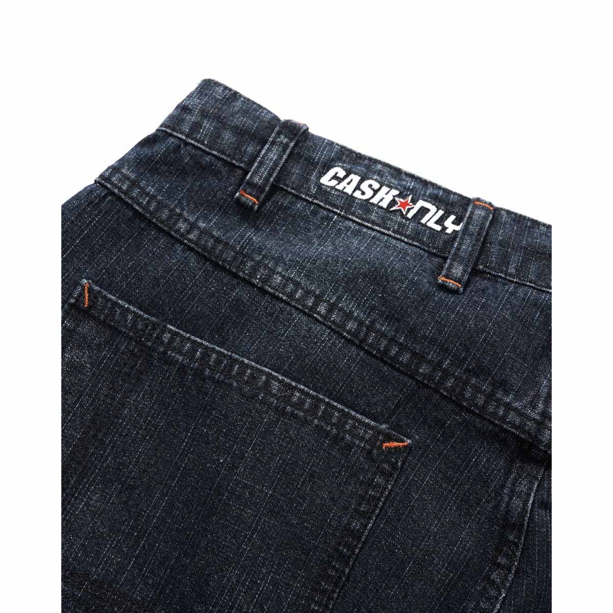 Cash Only - Company Denim Jeans Distress Washed Midnight.