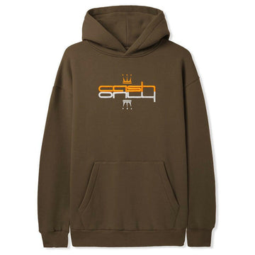 Cash Only - Crown Hoodie Brown.