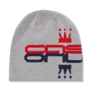 Cash Only - Crown Skully Beanie Grey.