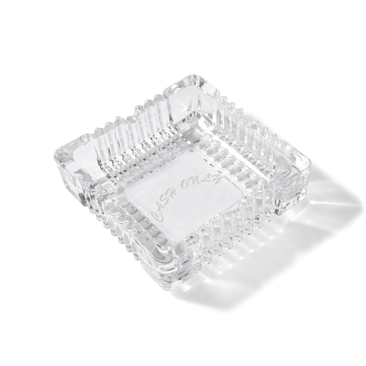 Cash Only - Crystal Ashtray.