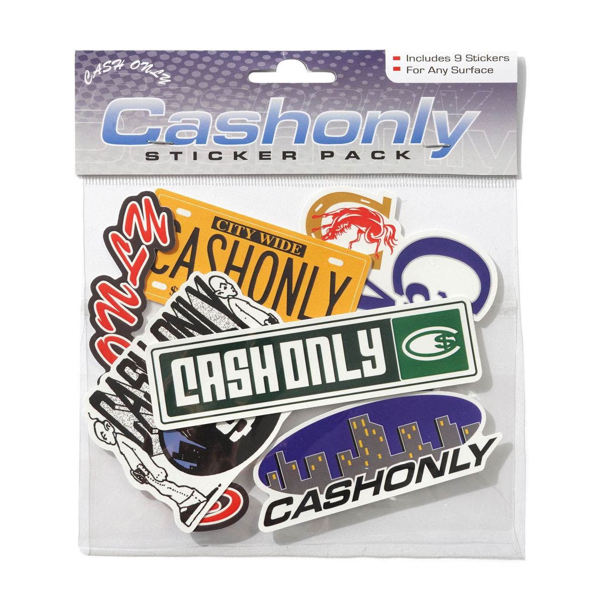 Cash Only - Drop 14 Sticker Pack.