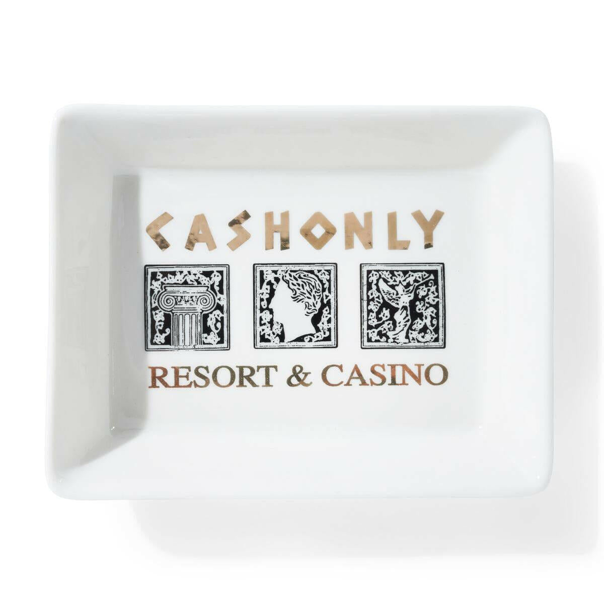 Cash Only - High Rollers Ceramic Tray.