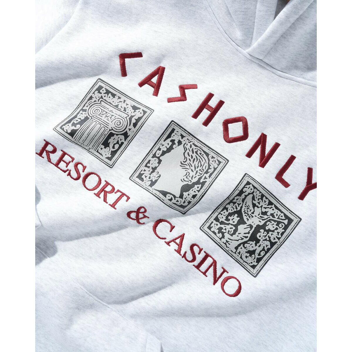 Cash Only - High Rollers Hoodie Ash.