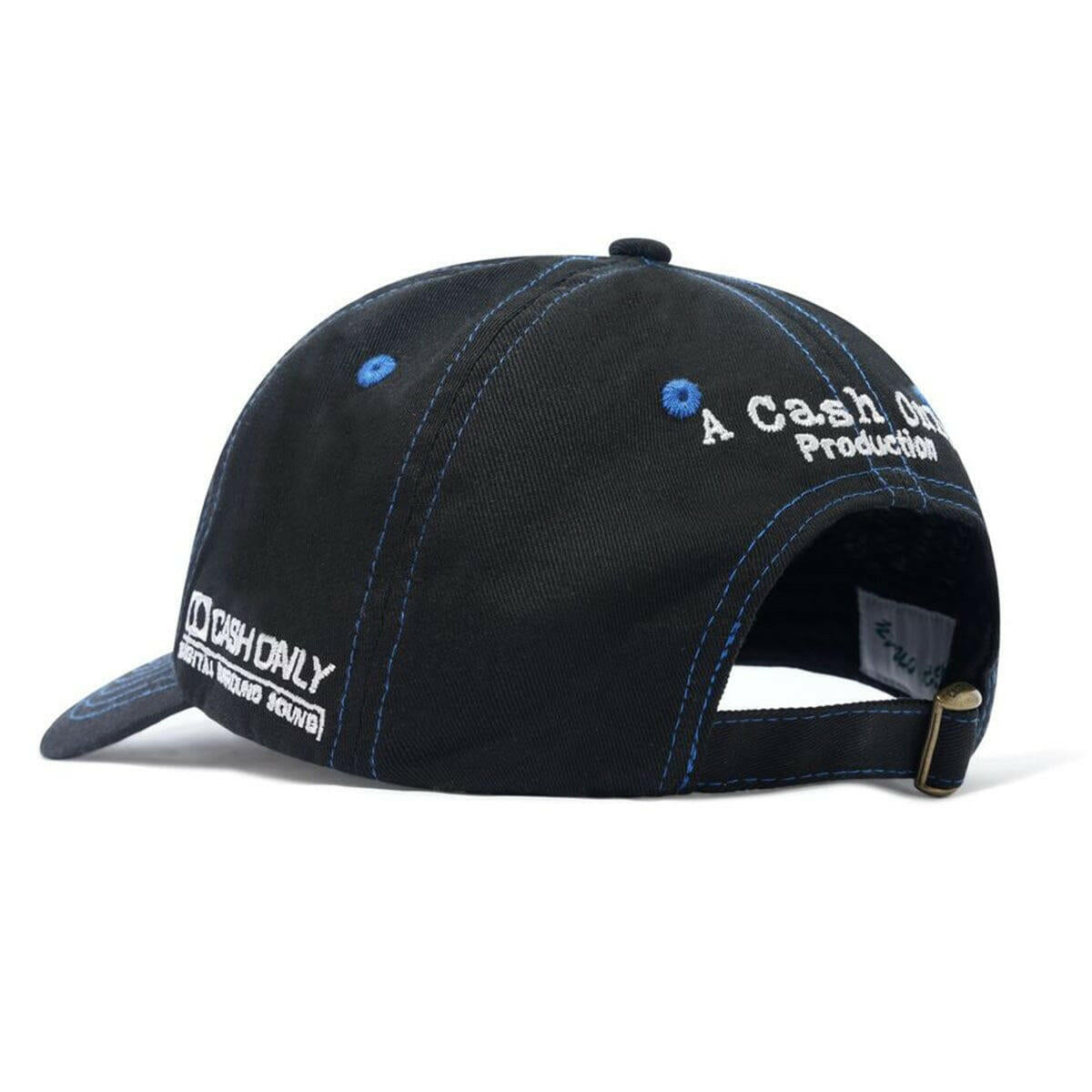 Cash Only - Home Video 6 Panel Cap Black.