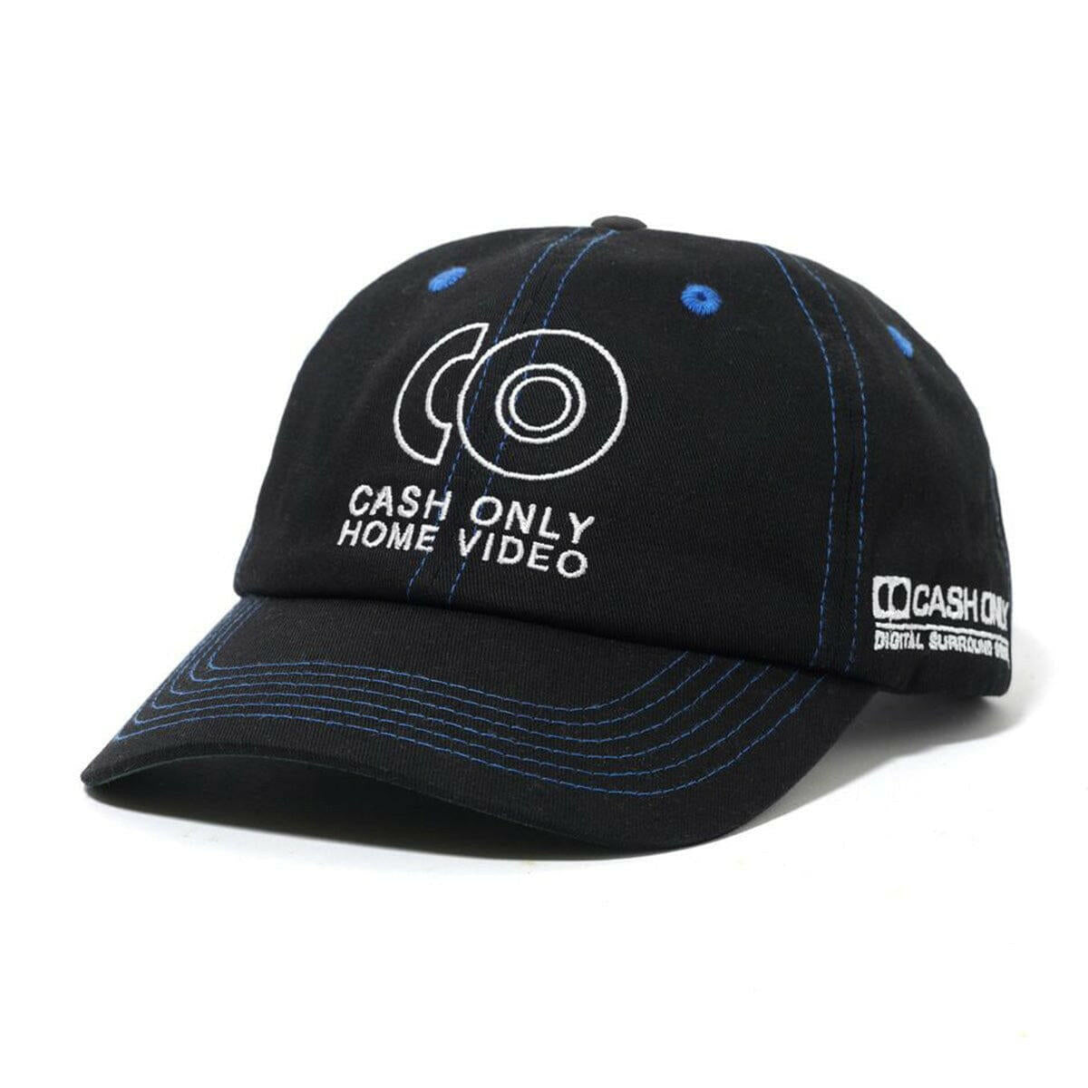 Cash Only - Home Video 6 Panel Cap Black.