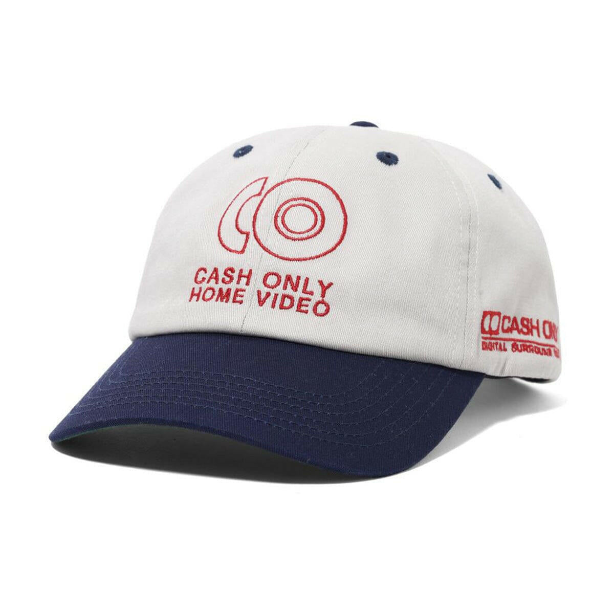 Cash Only - Home Video 6 Panel Cap Light Grey.