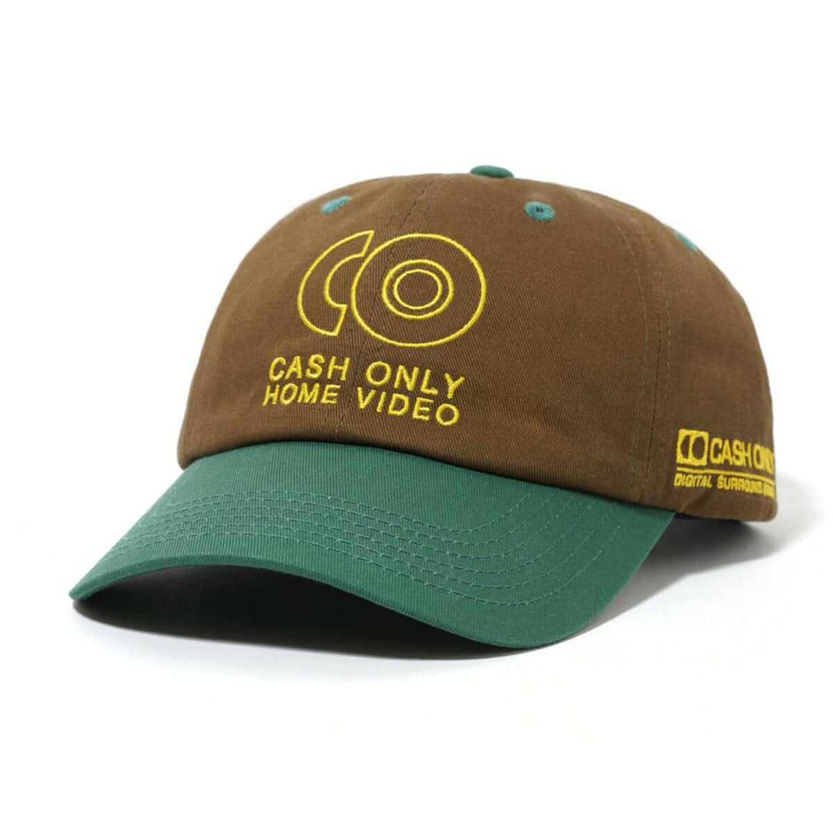 Cash Only - Home Video 6 Panel Cap Wood.