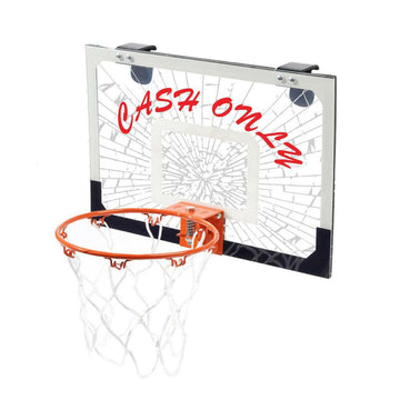 Cash Only - Mini Basketball Hoop.