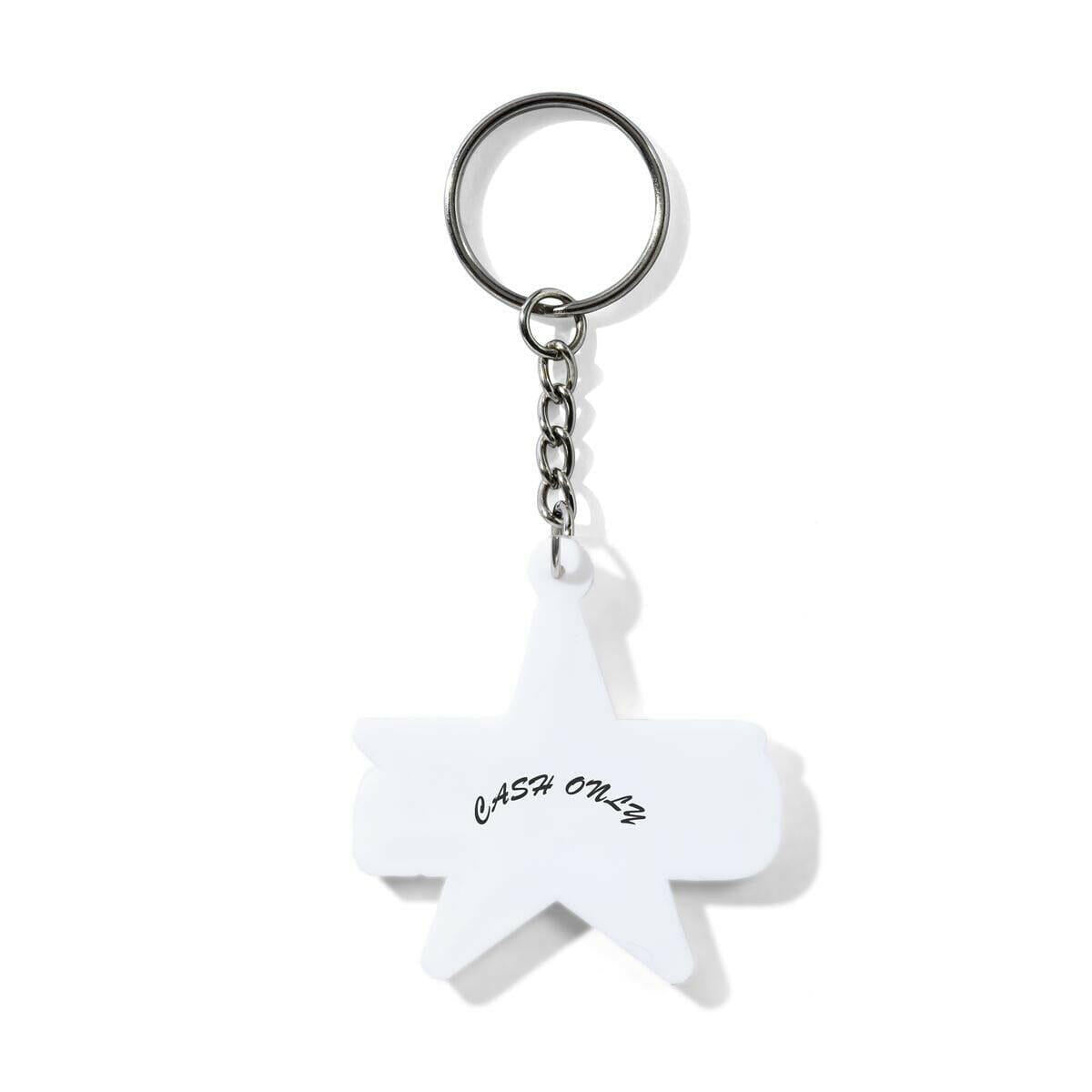 Cash Only - Outfield Rubber Key Chain.