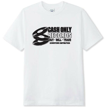 Cash Only - Promotional Use Tee White.
