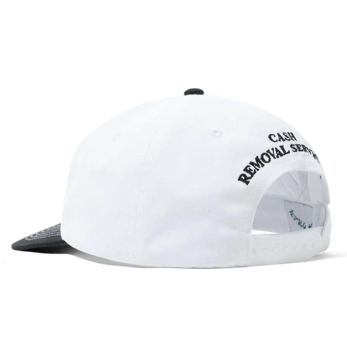 Cash Only - Removal 5 Panel Cap White.