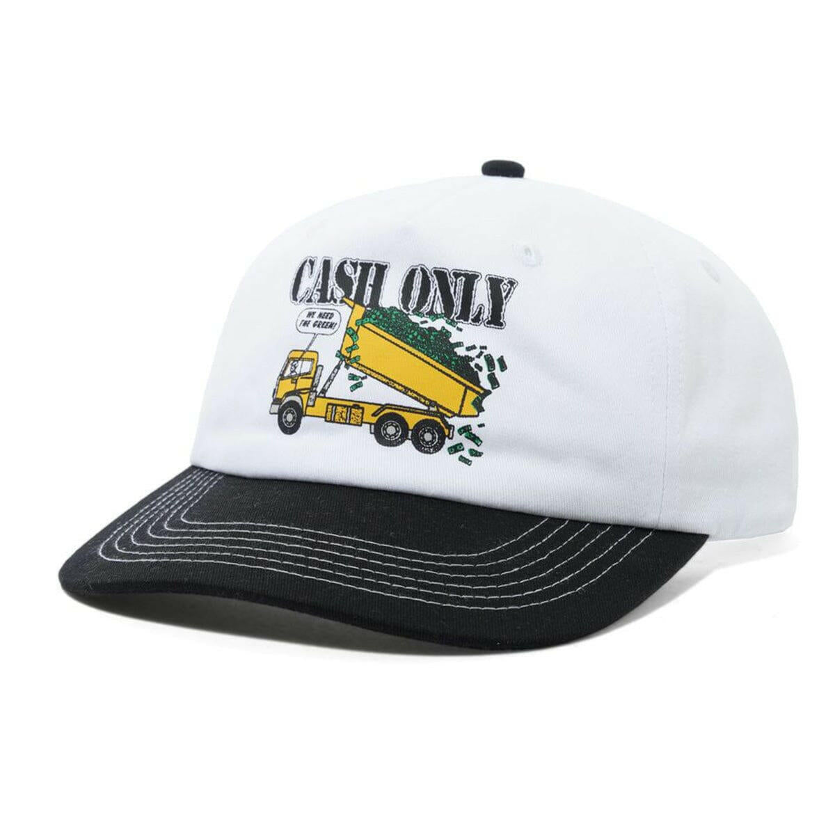 Cash Only - Removal 5 Panel Cap White.