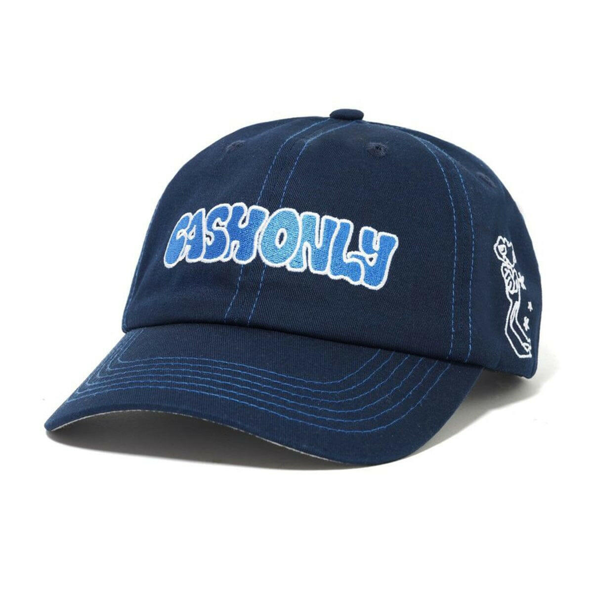 Cash Only - Sketchbook 6 Panel Cap Midnight.