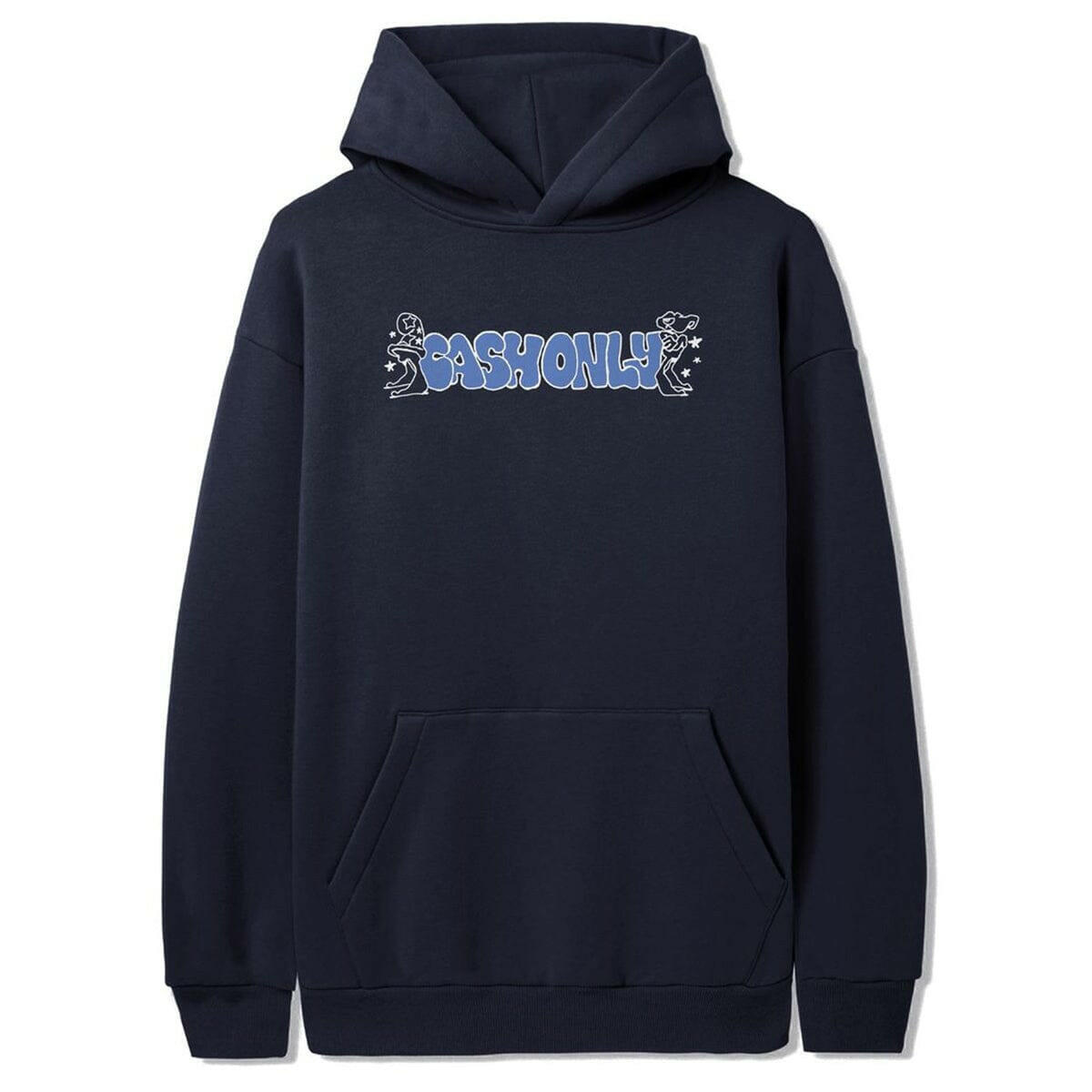Cash Only - Sketchbook Hoodie Deep Navy.