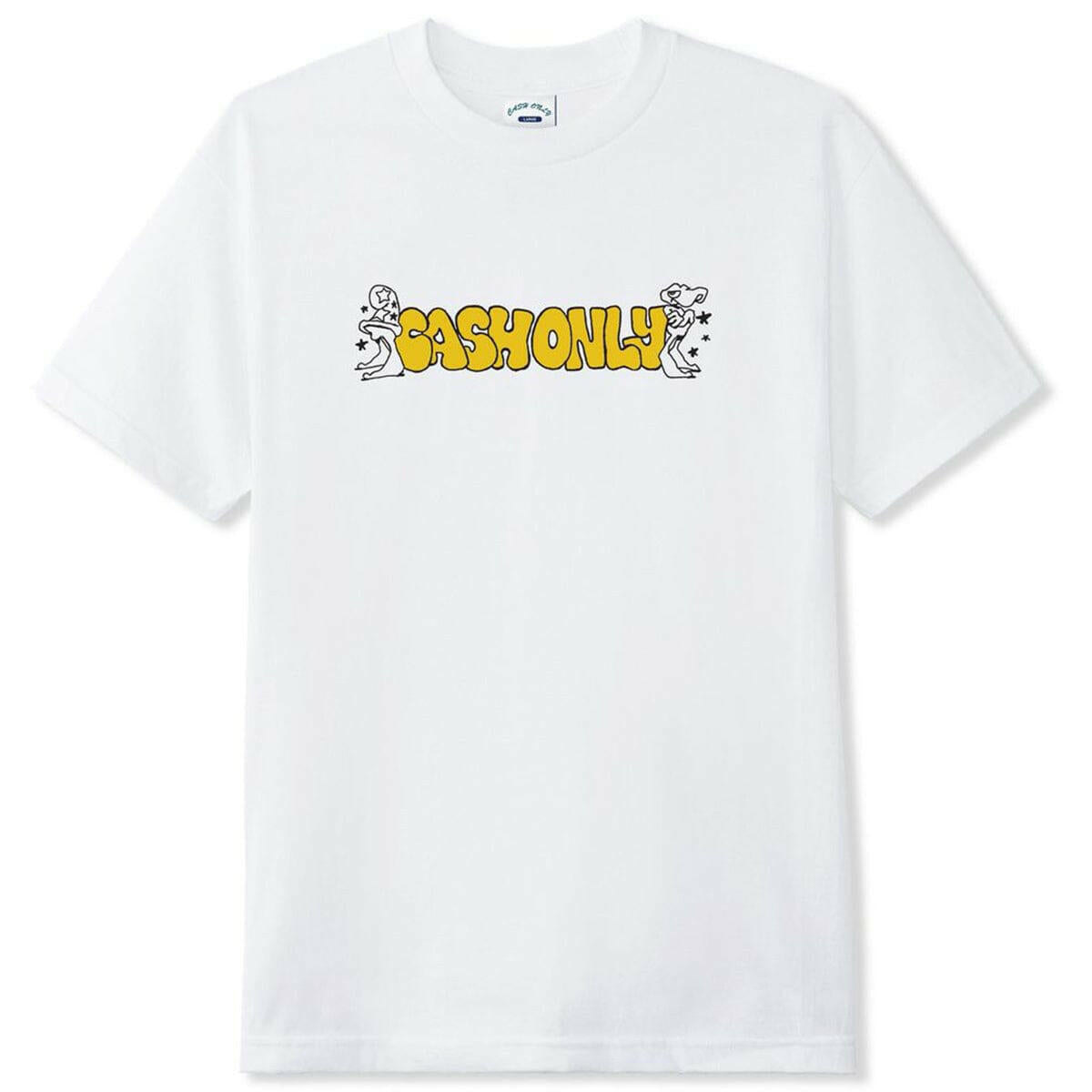 Cash Only - Sketchbook Tee White.