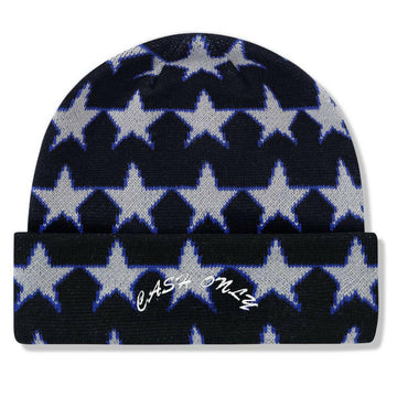 Cash Only - Star Beanie Black.