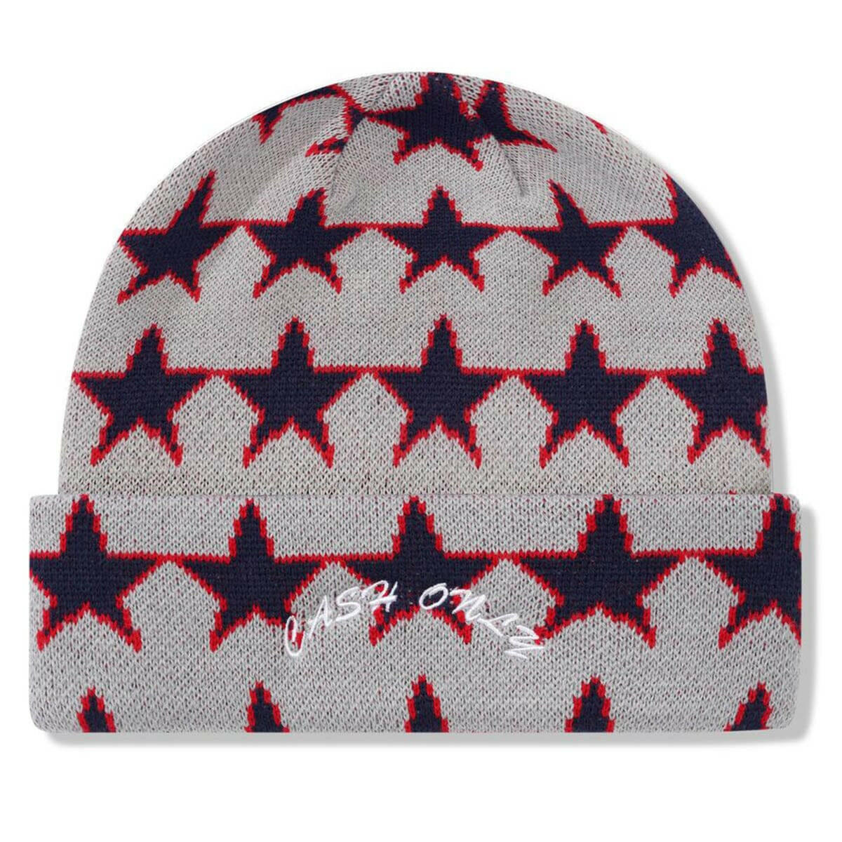 Cash Only - Star Beanie Grey.