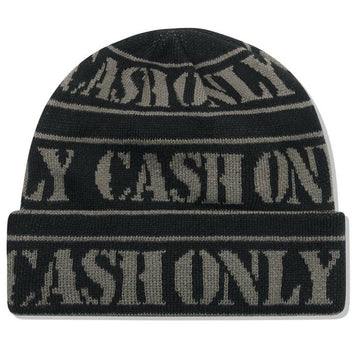 Cash Only - Trespass Beanie Black.