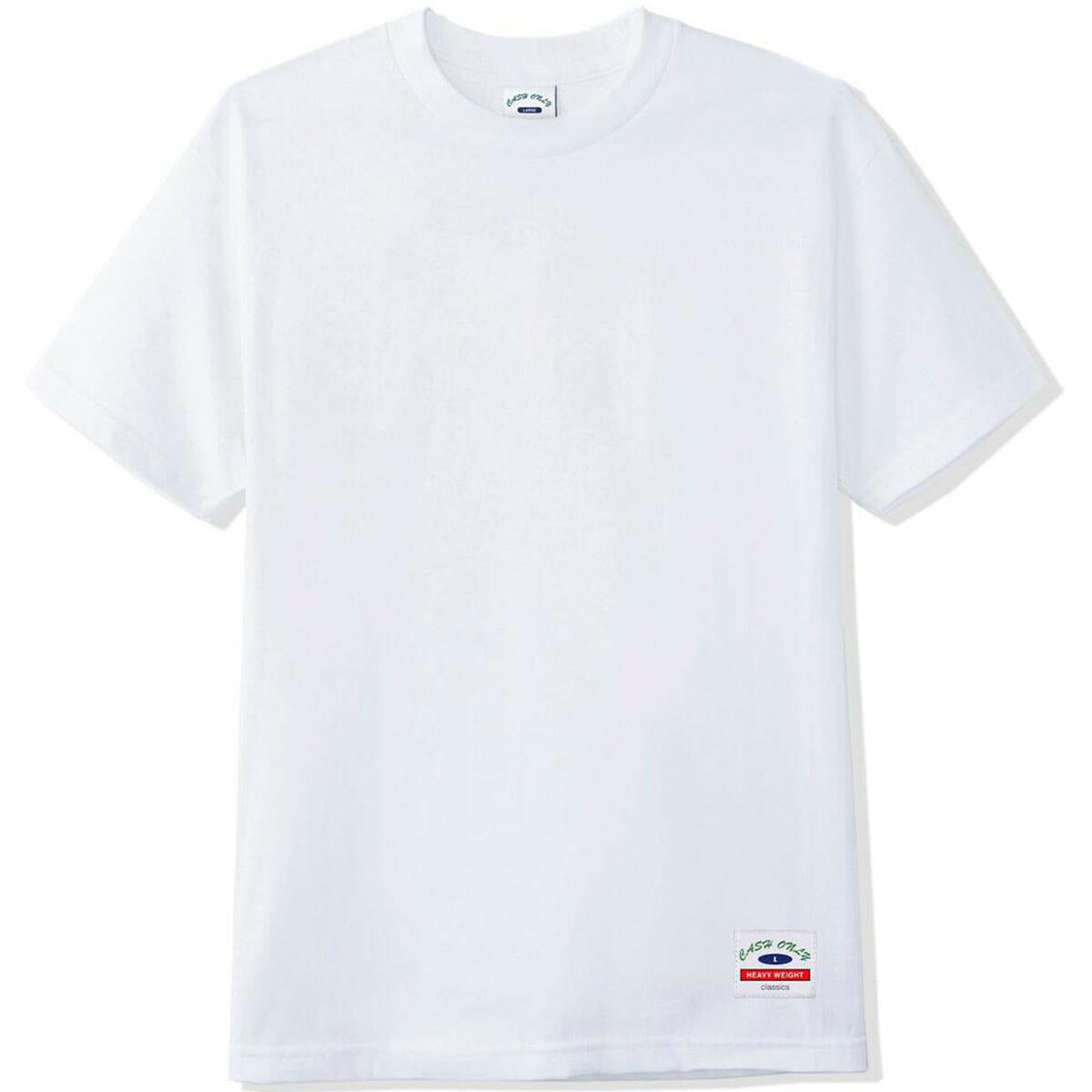 Cash Only - Ultra Heavy Weight Basic Tee White.