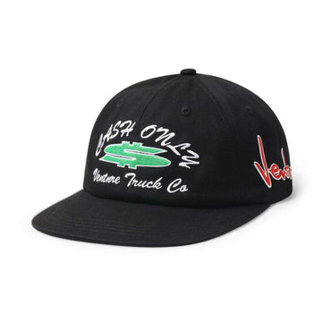 Cash Only - Venture Dollar Sign 6 Panel Hat Black.