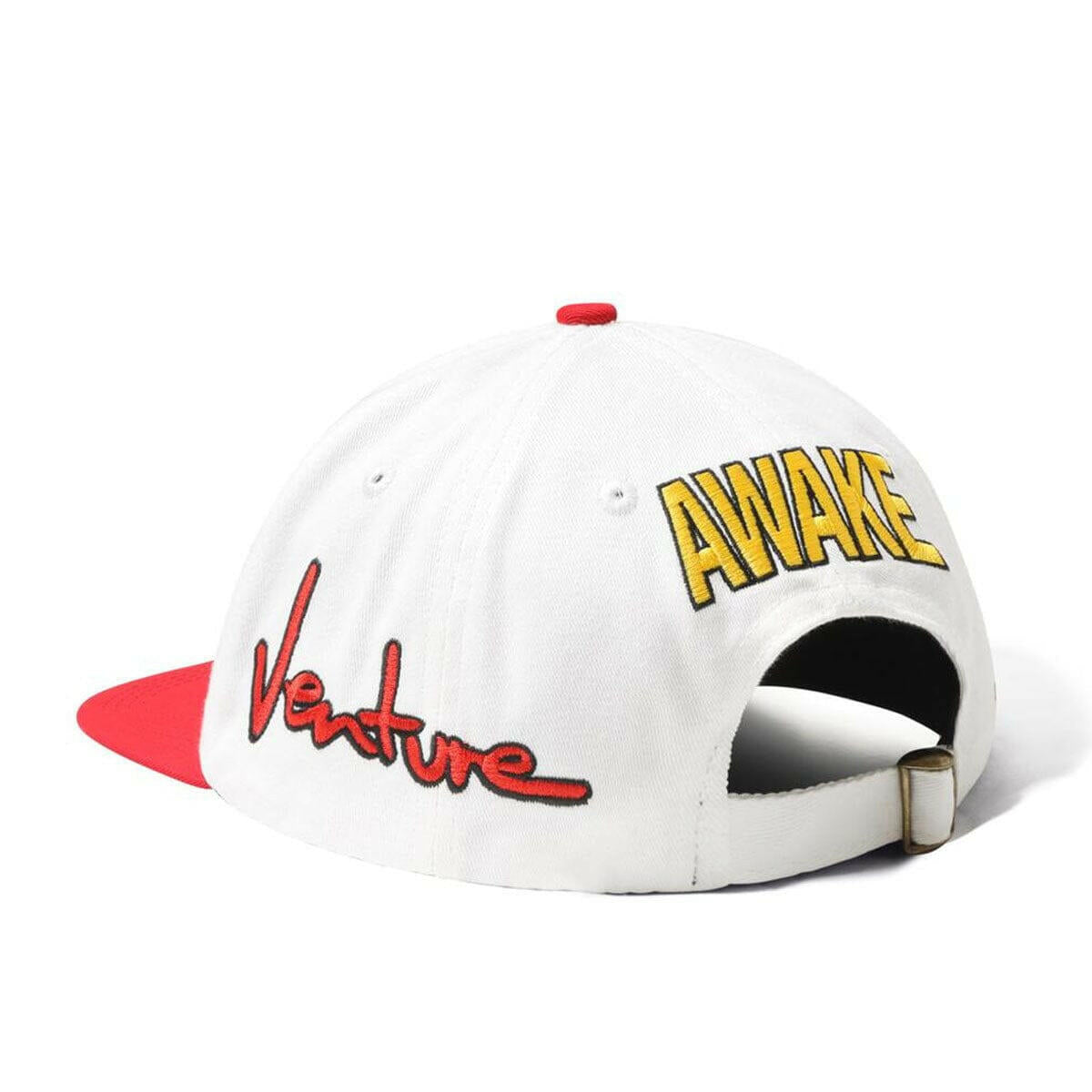 Cash Only - Venture Dollar Sign 6 Panel Hat White/Red.