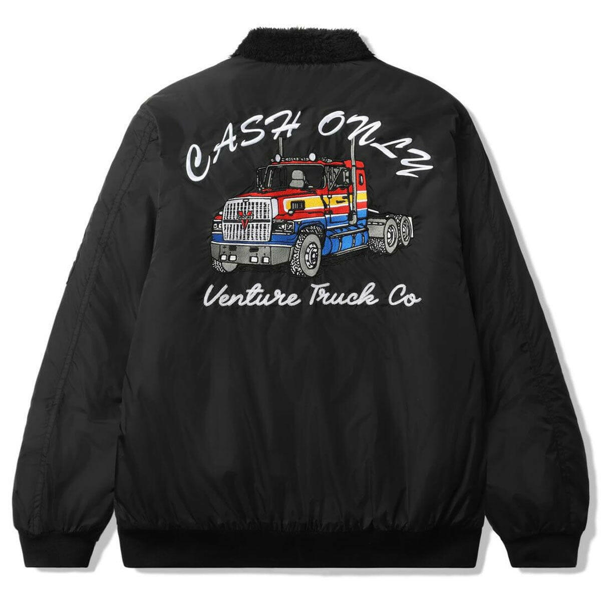 Cash Only - Venture Trucker Jacket Black.