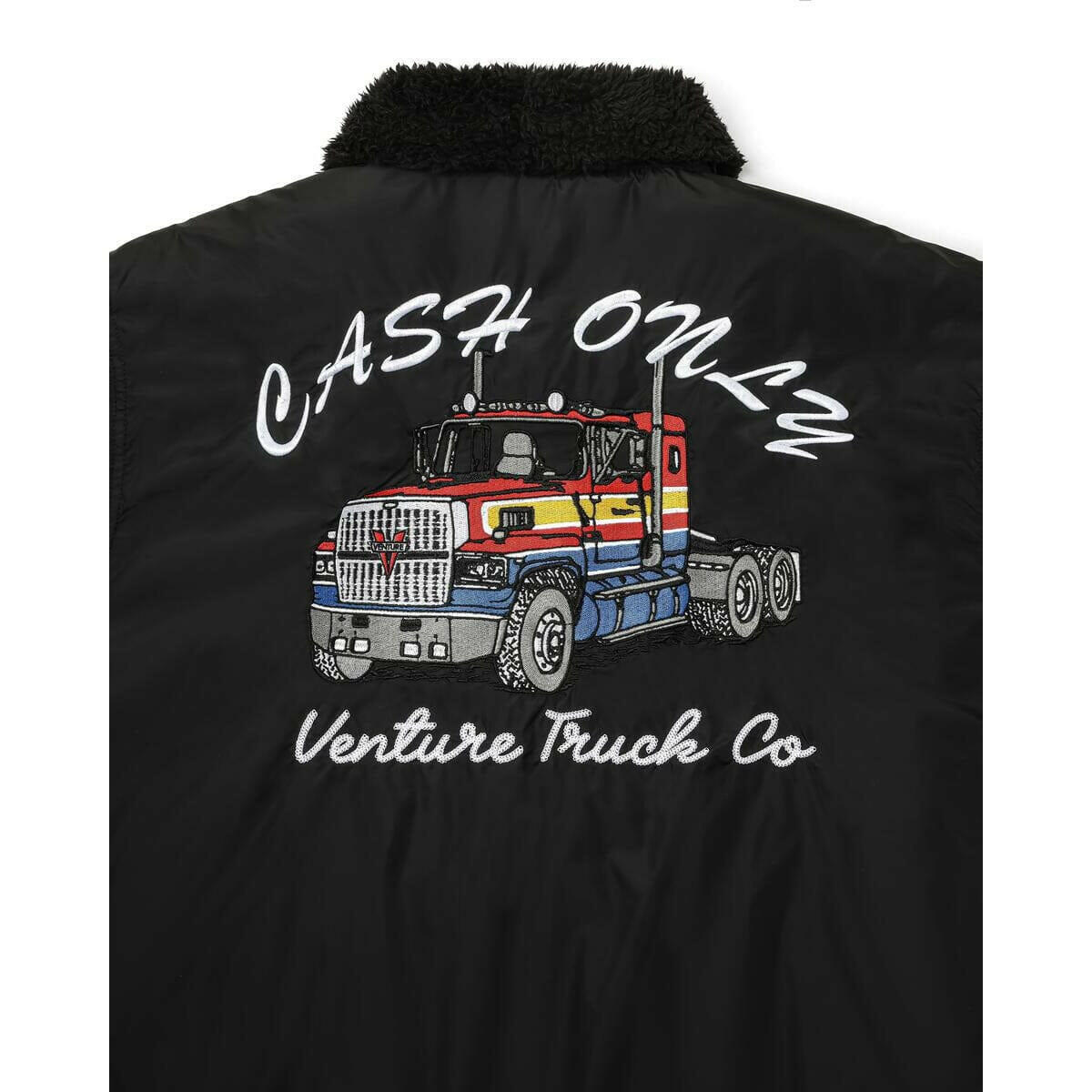 Cash Only - Venture Trucker Jacket Black.