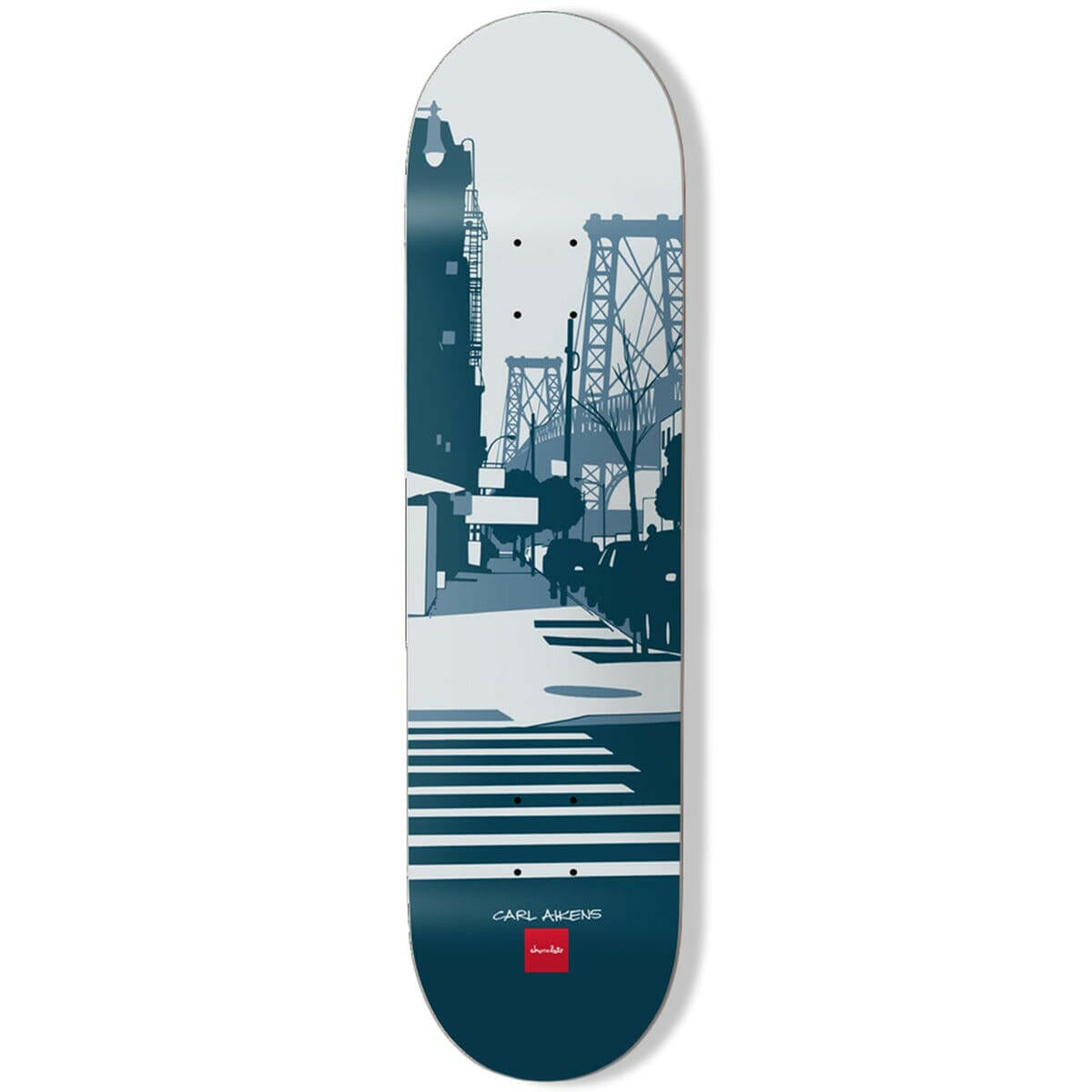 Chocolate - Carlisle Aikens City 23 8.5 Skateboard Deck.