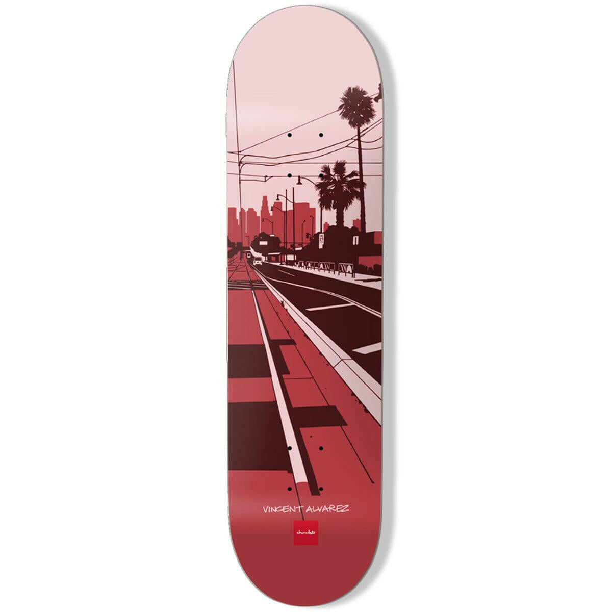 Chocolate - Vincent Alvarez City 23 8.25 Skateboard Deck.