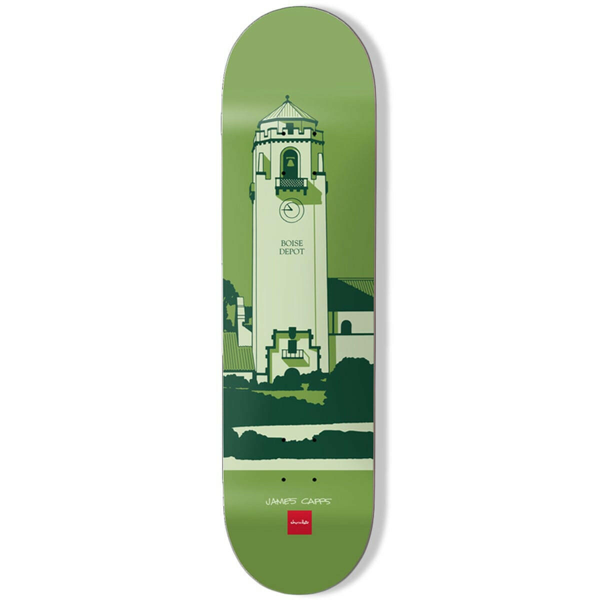 Chocolate - James Capps City 23 8.5 Skateboard Deck.