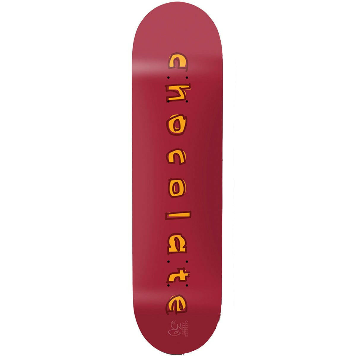 Chocolate - Carlise Aikens Comic 8.0 Skateboard Deck.